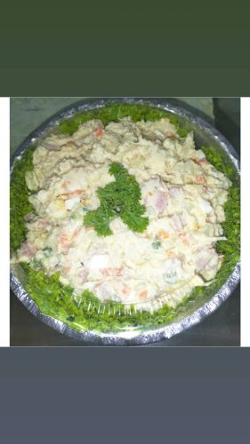 ensalada navideña precio